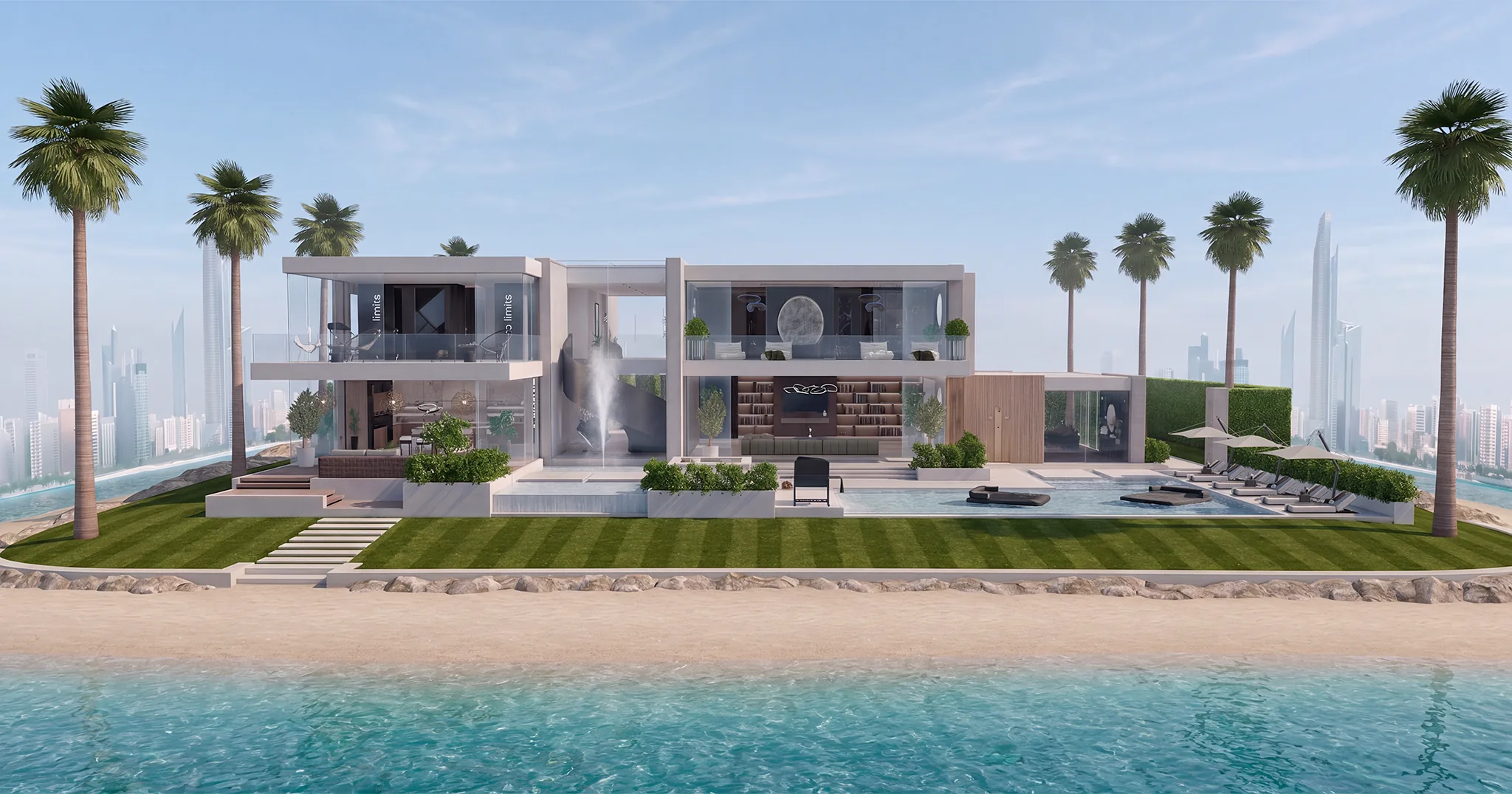 The Marquise, furnished house for Second Life