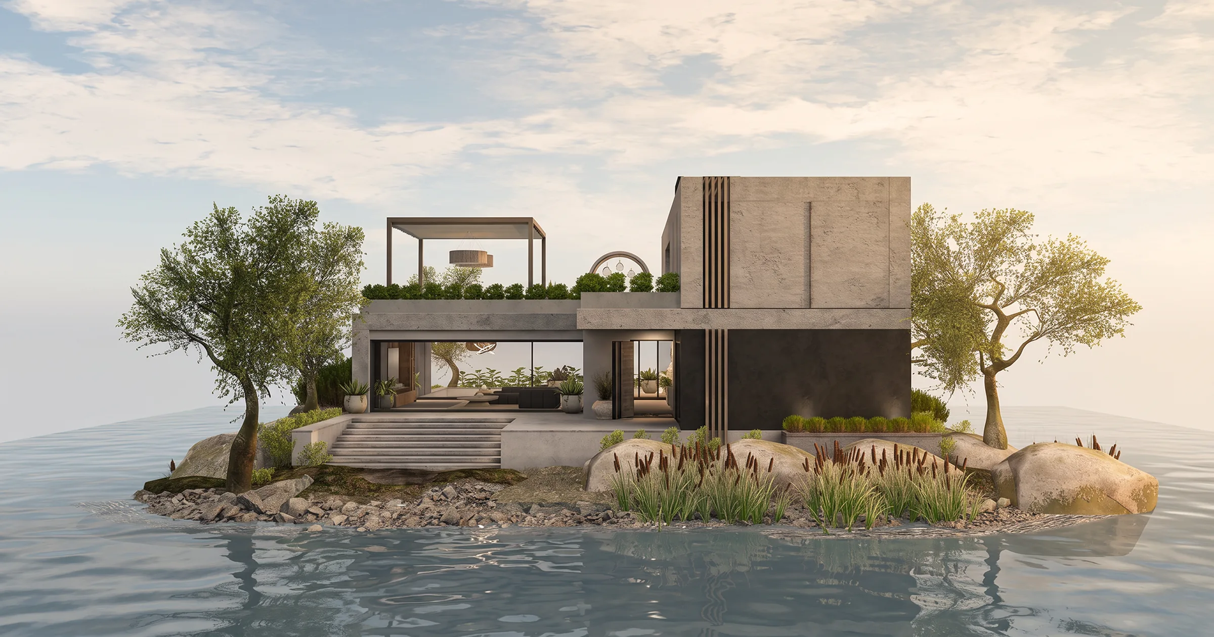 The Selvik, furnished house for Second Life